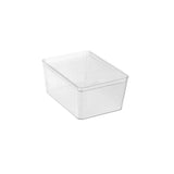 Crystal Tidy Lidded Storage Box 1.5L