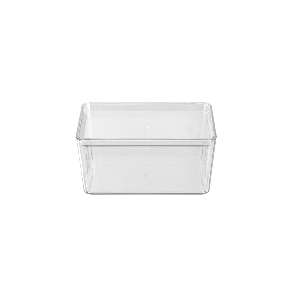 Crystal Tidy Lidded Storage Box 1.5L