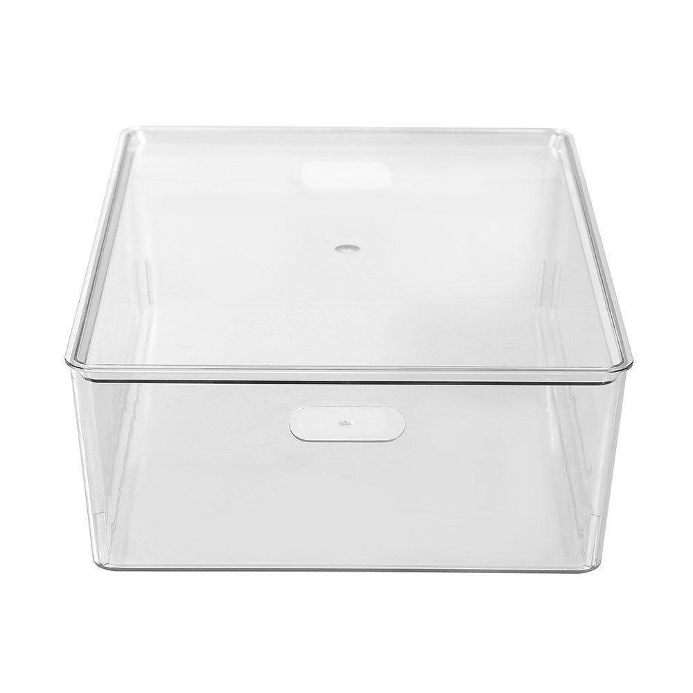 Crystal Tidy Lidded Storage Box 24L
