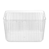 Crystal Ribbed Container 11L 36 x 27 x 22cm