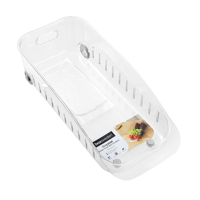 Crystal Roller Tray With Dividers 36cm