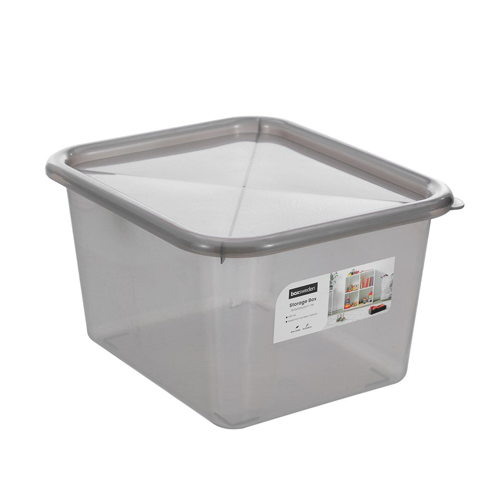 Clear Storage Box 15L