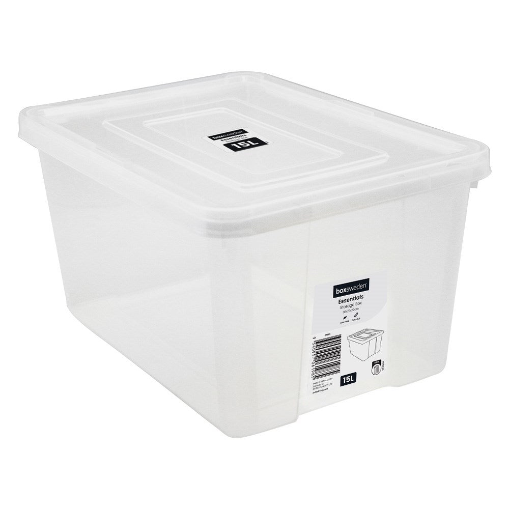 Clip Lock Storage Box 15L