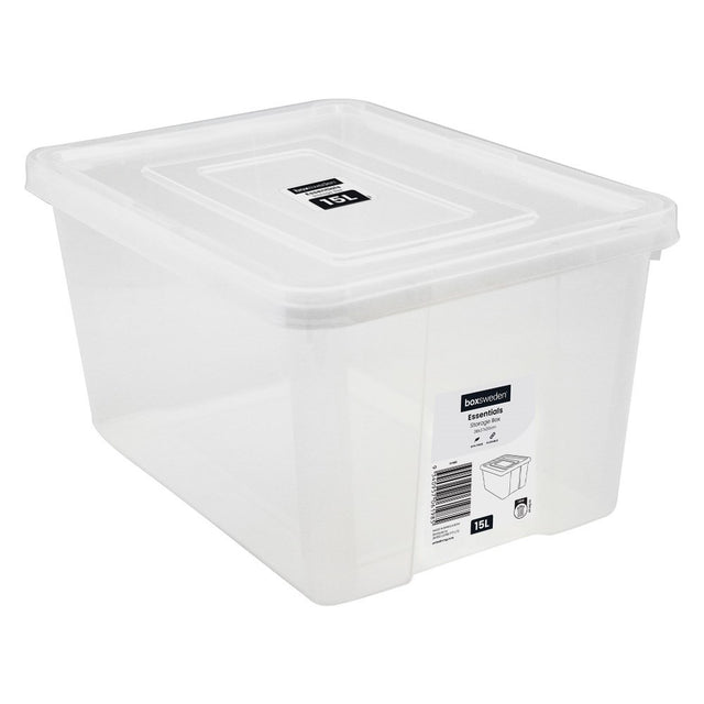 Clip Lock Storage Box 15L
