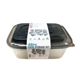 48 Piece Food Storage Set