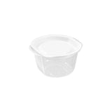 4 Pack Round Reusable Snack Container 280ml