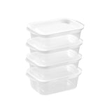 4 Pack Reusable Snack Container 180ml