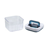 Crystal Ribbed Fresh Lock Container 350ML