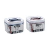 Crystal Ribbed Fresh Lock Container 350ML
