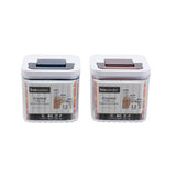 Crystal Ribbed Fresh Lock Container 1.2L