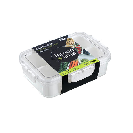 Snack Box Food Storer - 4 Compartments