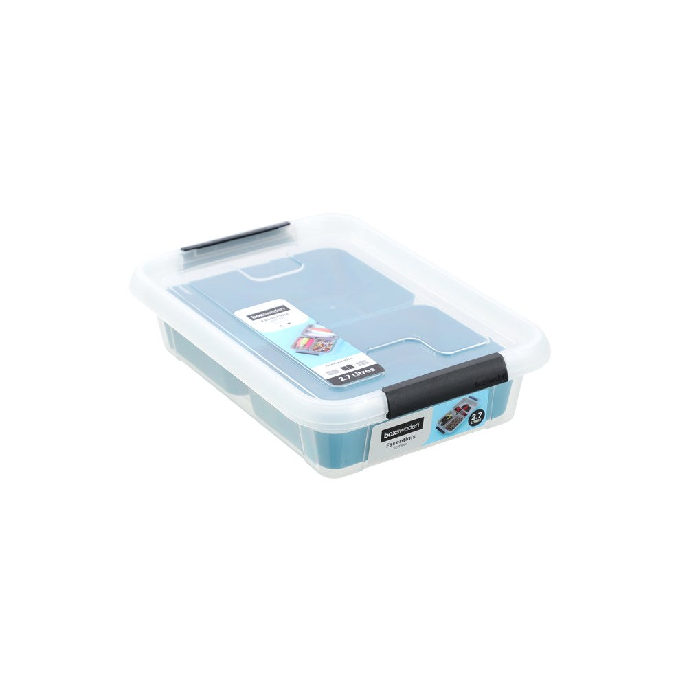 Essentials Sort Box with Trays 2.7L