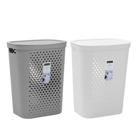 Lidded Laundry Hamper 56L