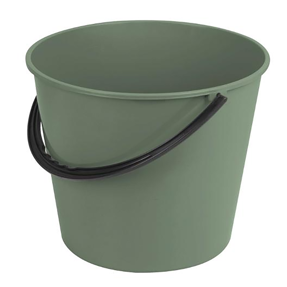 Plastic Bucket 9.3L Assorted Colours