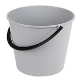 Plastic Bucket 9.3L Assorted Colours