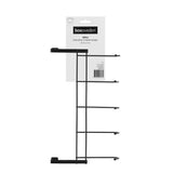 Wire Over Door 5 Hook Hanger Large 38cm