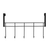 Wire Over Door 5 Hook Hanger - Large