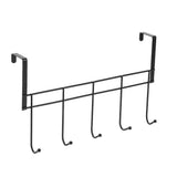 Wire Over Door 5 Hook Hanger - Large