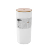 Toilet Brush Stainless Steel Handle Bamboo Top