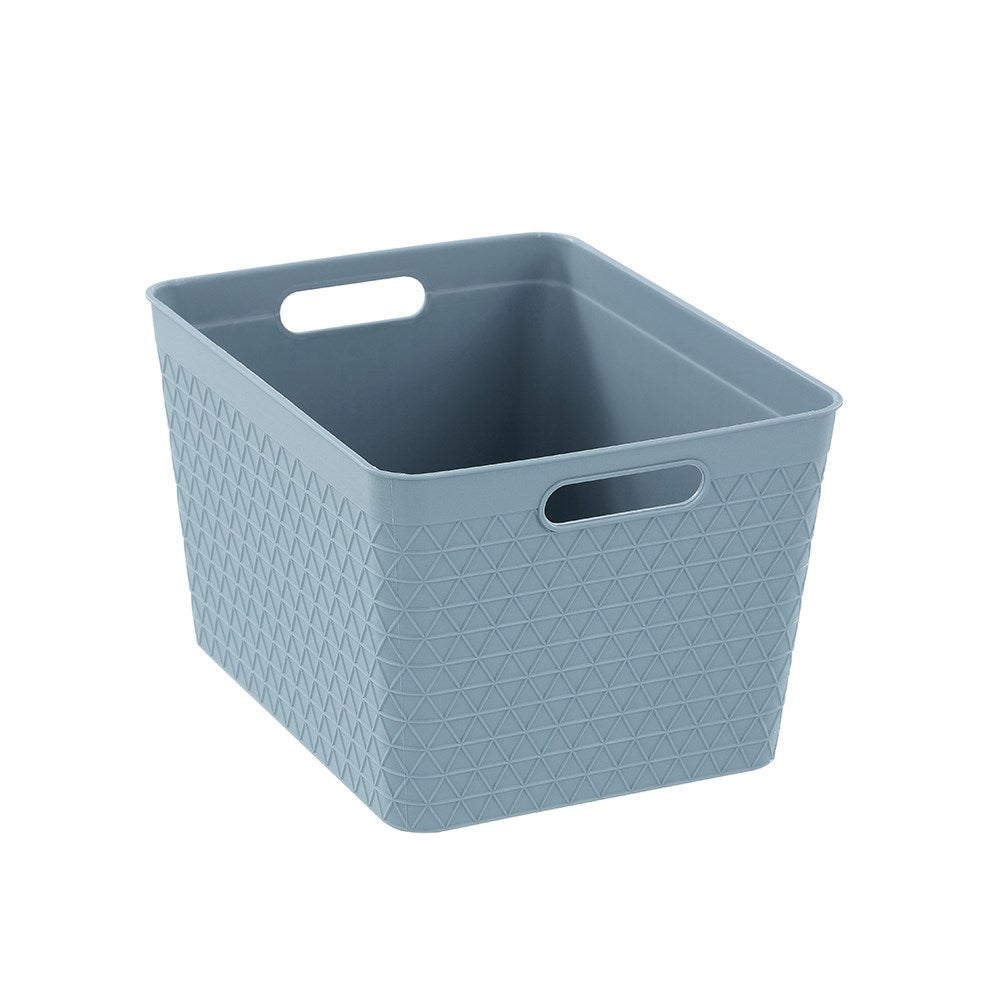 Trinity Storage Basket 24 x 19.5 x 14.5cm Assorted Colours