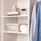 Kept Diamond Storage Basket Lidded 10L