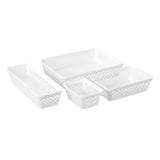 2 Pack Diamond Organiser Tray 15.5 x 11.5 x 6.5cm
