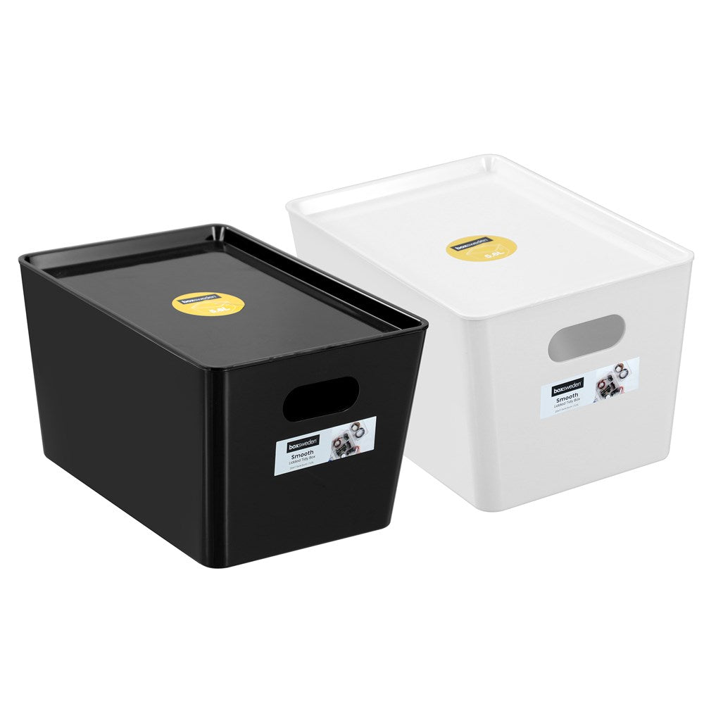Smooth Lidded Tidy Box 5.6L