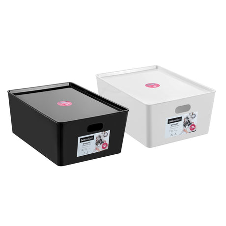 Smooth Lidded Tidy Box 12L