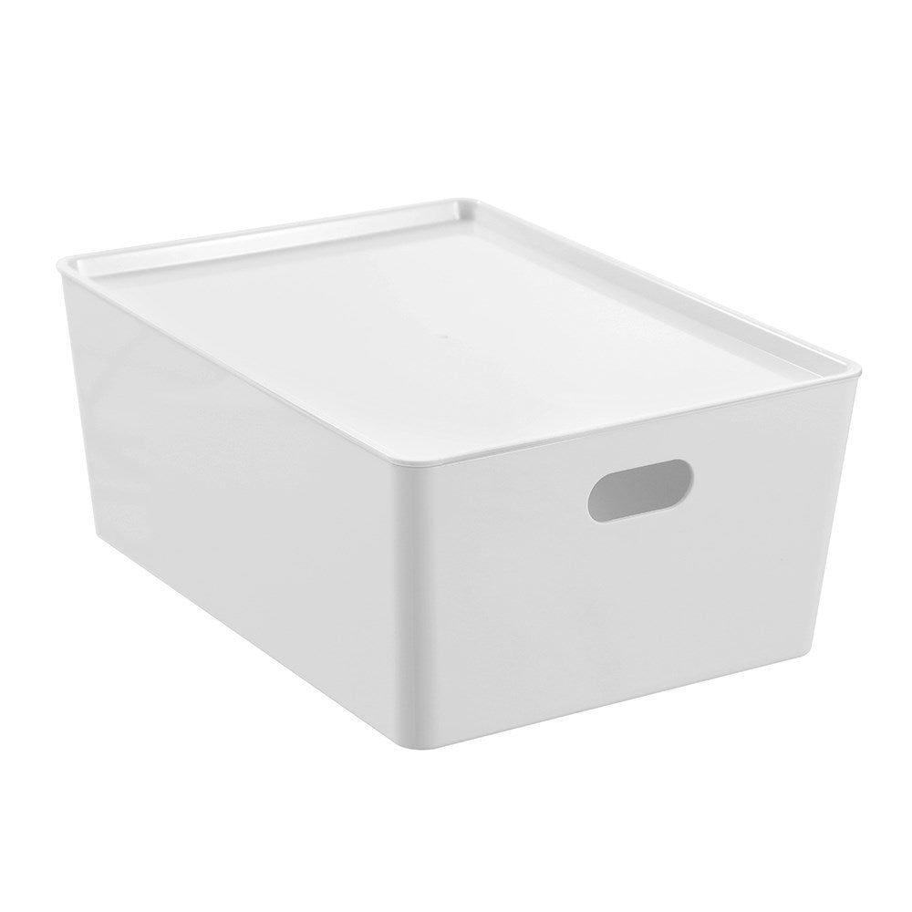 Smooth Lidded Tidy Box 12L
