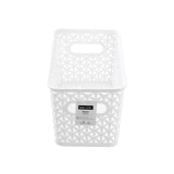 Wicker Design Organiser Basket 5L