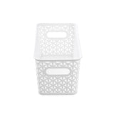 Wicker Design Organiser Basket 5L