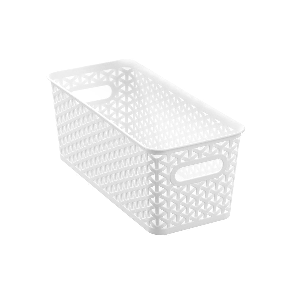 Wicker Design Organiser Basket 5L