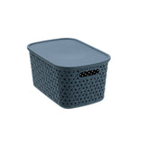 Rattan Lidded Basket 7L