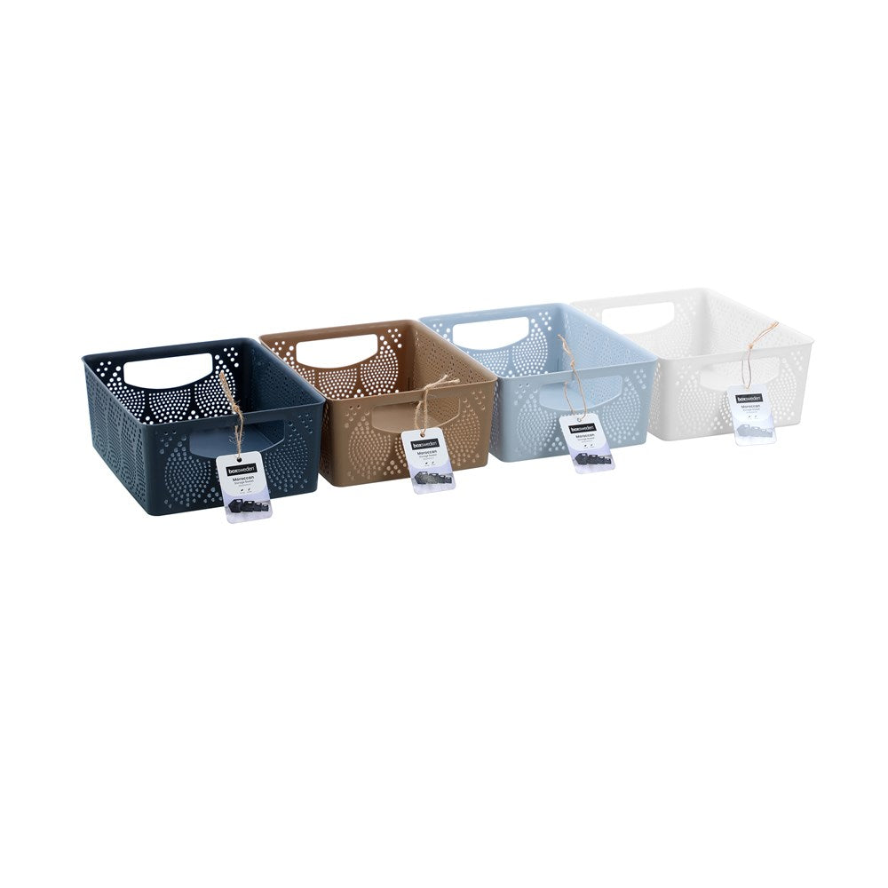 Moroccan Storage Basket 4L 25 x 20 x 10cm