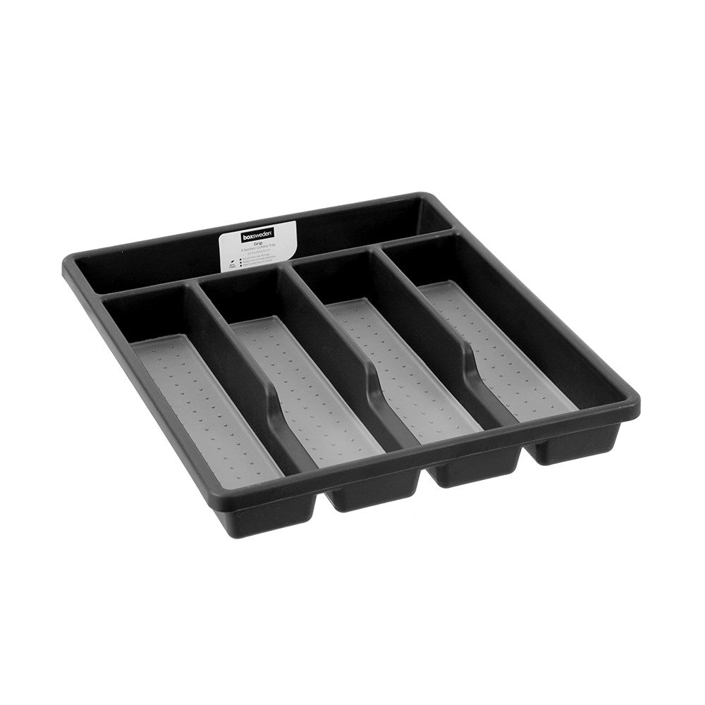 Grip Cutlery Tray 5 Section 32.5 x 29 x 4.5cm