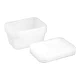 10 Pack Rectangle Reusable Food Container 1.5L