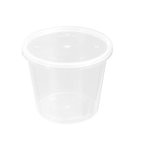 8 Pack Round Reusable Food Container 700ml