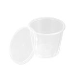 8 Pack Round Reusable Food Container 700ml