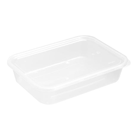 8 Pack Rectangle Reusable Food Container 950ml