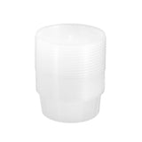 12 Pack Round Reusable Food Container 300ml