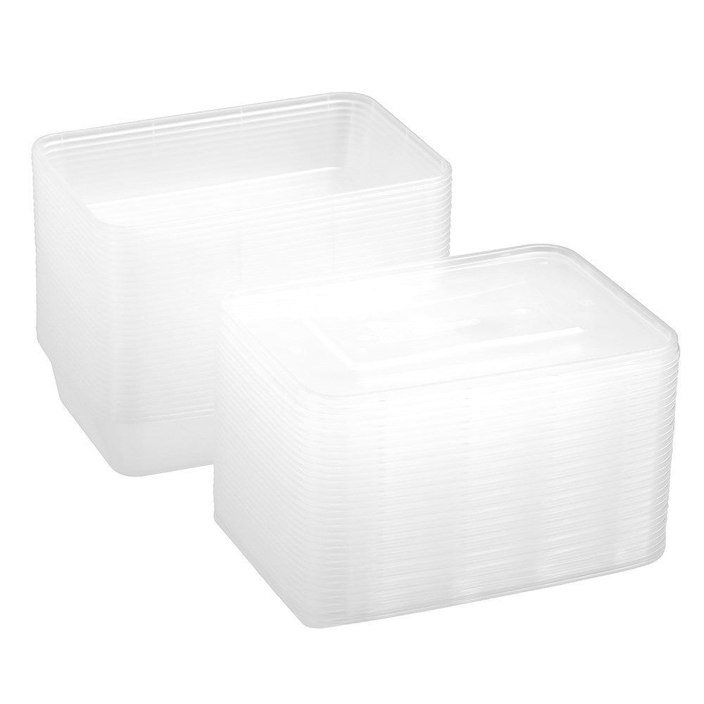 30 Pack Reusable Food Container 500ml