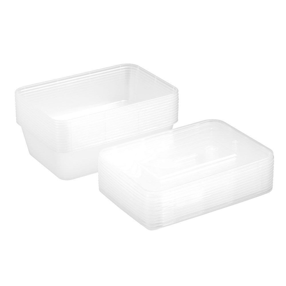12 Pack Reusable Food Container 650ml