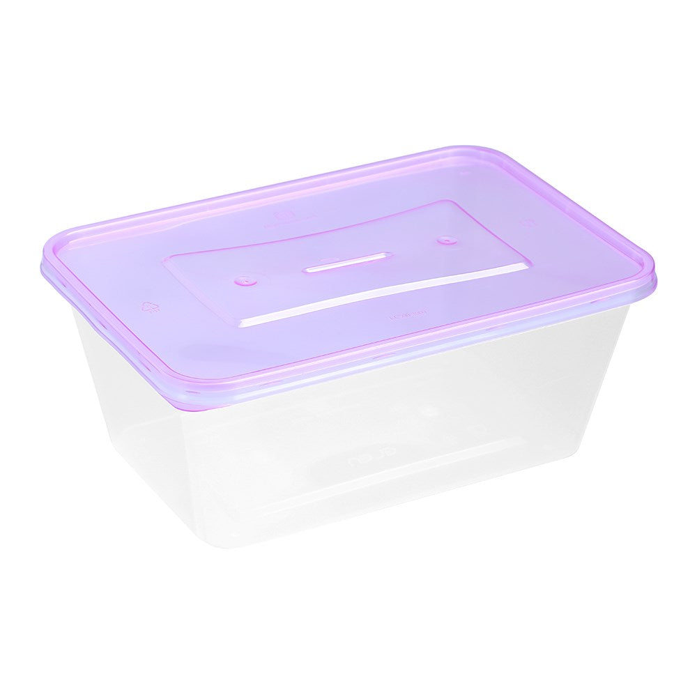 Reusable Food Container Coloured 1L - 20 Pack