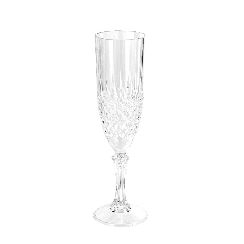 Crystal Deco Champagne Glass 230ml