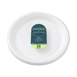 10 Pack Eco Sugarcane Dinner Plate 26cm