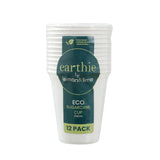 12 Pack Eco Sugarcane Cup 250ml White