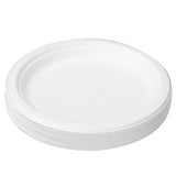 Sugarcane Dinner Plates – White 30 Pack