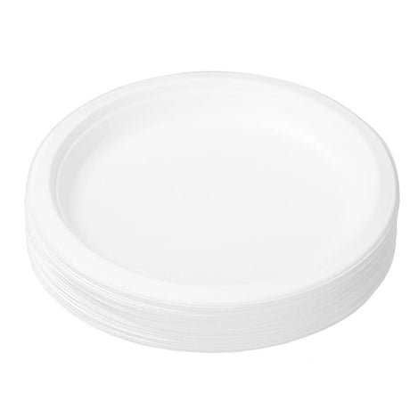 Sugarcane Side Plates – White 30 Pack