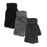 Men’s Fingerless Gloves - 3 Colours
