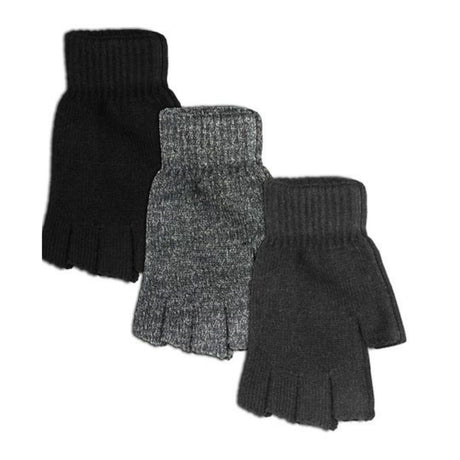 Men’s Fingerless Gloves - 3 Colours